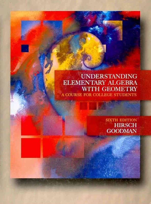 Understanding Elementary Algebra with Geometry: A Course for College Students