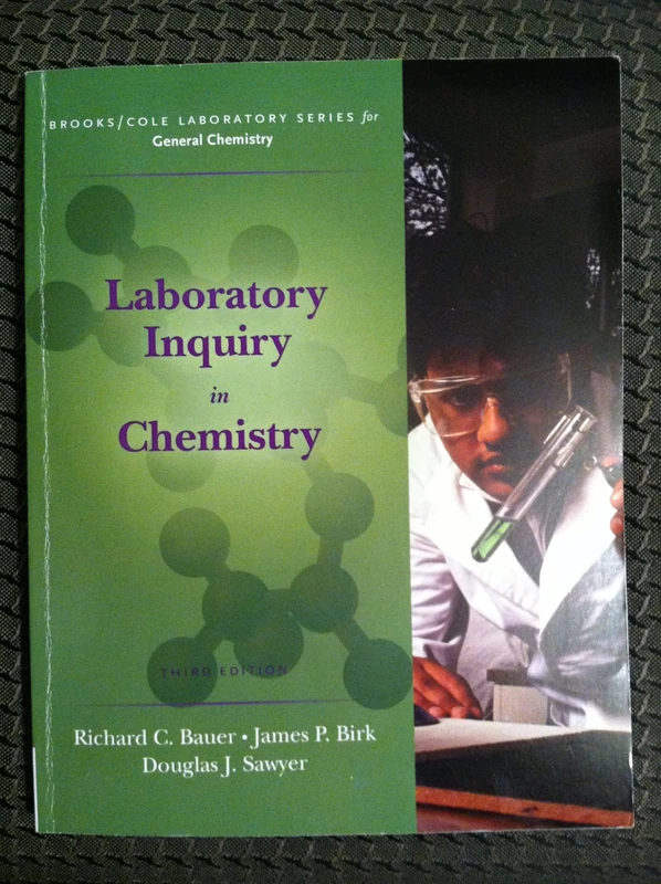 Laboratory Inquiry in Chemistry (Brooks / Cole Laboratory Series for General Chemistry)