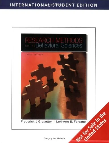 Research Methods for the Behavioral Sciences