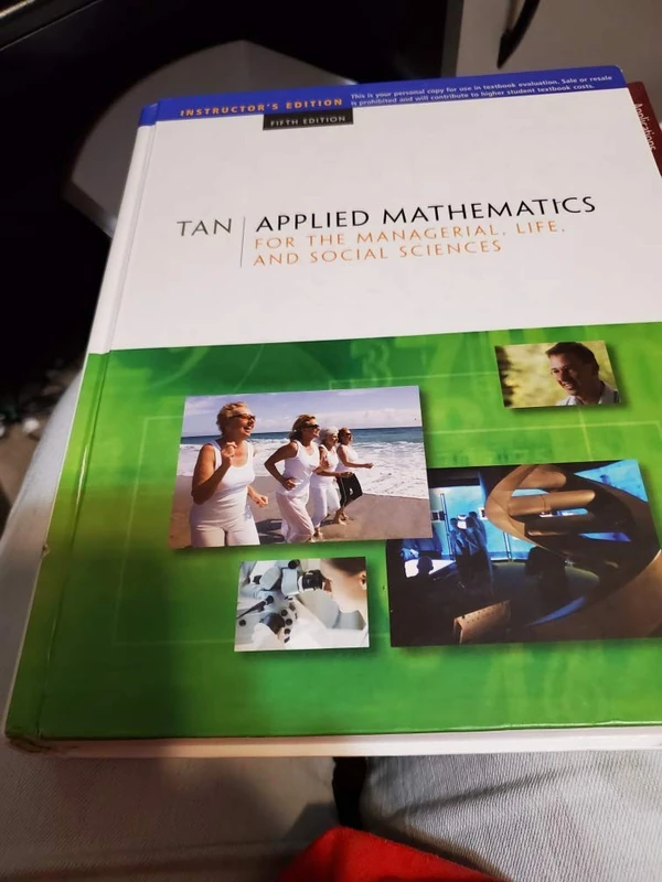 Applied Mathematics for the Managerial, Life, and Social Sciences