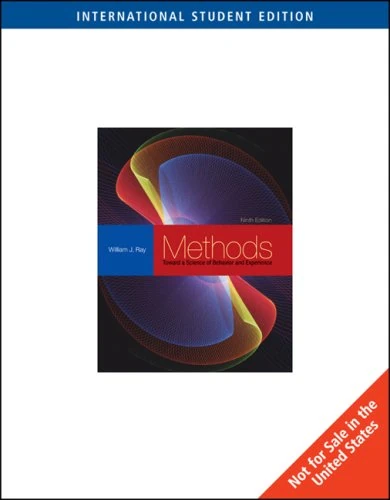 Methods Toward a Science of Behavior and Experience, International Edition