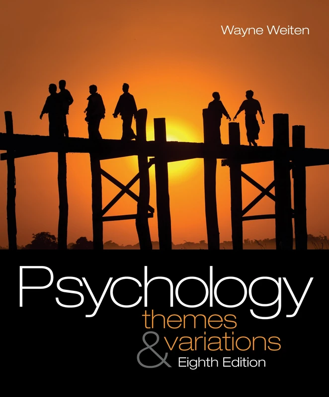 Cengage Advantage Books: Psychology (Thomson Advantage Books): Themes and Variations