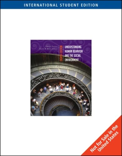 Understanding Human Behavior and the Social Environment