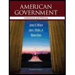 American Government: Institutions & Policies