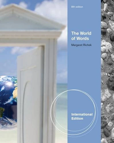 The World of Words: Vocabulary for College Success