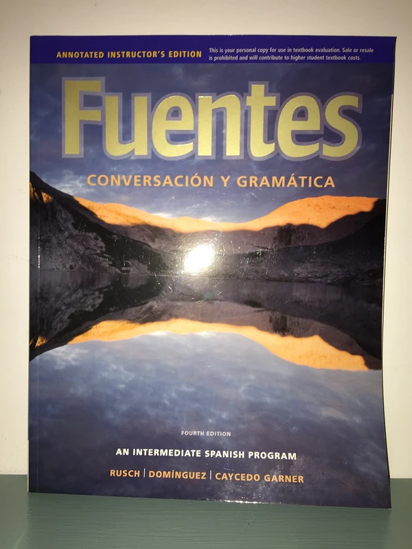 Fuentes: Conversacion y Gramatica - Image 1