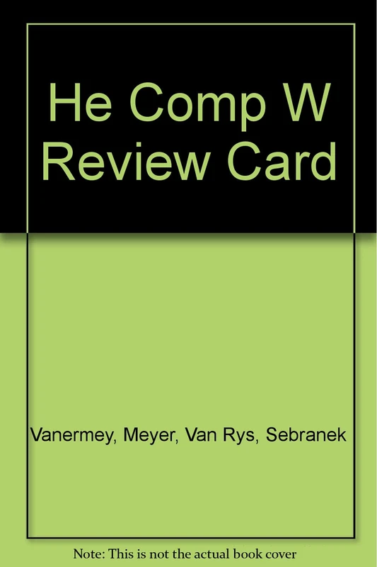 Comp Read Instructor's Edition W/Review Card