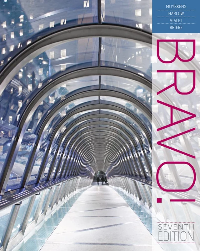 Cengage Bravo! Student Activity Manual - French Language Study