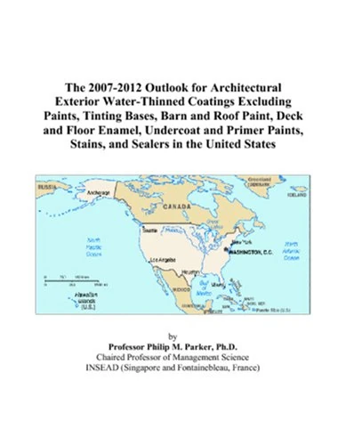The 2007-2012 Outlook for Architectural Exterior Water-Thinned Coatings Excluding Paints, Tinting Bases, Barn and Roof Paint, Deck and Floor Enamel, ... Stains, and Sealers in the United States