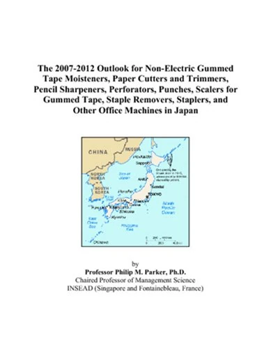 The 2007-2012 Outlook for Non-Electric Gummed Tape Moisteners, Paper Cutters and Trimmers, Pencil Sharpeners, Perforators, Punches, Scalers for Gummed ... Staplers, and Other Office Machines in Japan