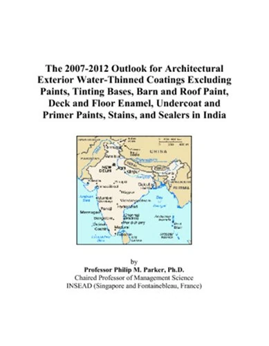 The 2007-2012 Outlook for Architectural Exterior Water-Thinned Coatings Excluding Paints, Tinting Bases, Barn and Roof Paint, Deck and Floor Enamel, ... Primer Paints, Stains, and Sealers in India