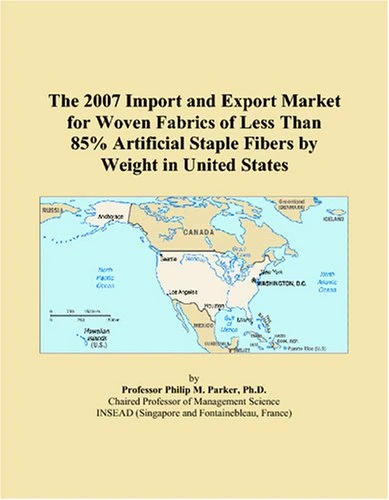 The 2007 Import and Export Market for Woven Fabrics of Less Than 85% Artificial Staple Fibers by Weight in United States
