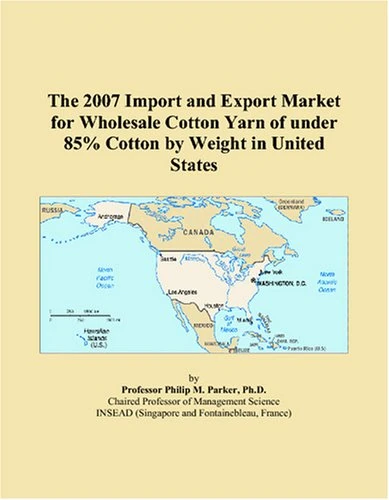 The 2007 Import and Export Market for Wholesale Cotton Yarn of under 85% Cotton by Weight in United States