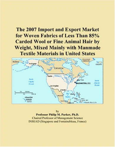 The 2007 Import and Export Market for Woven Fabrics of Less Than 85% Carded Wool or Fine Animal Hair by Weight, Mixed Mainly with Manmade Textile Materials in United States