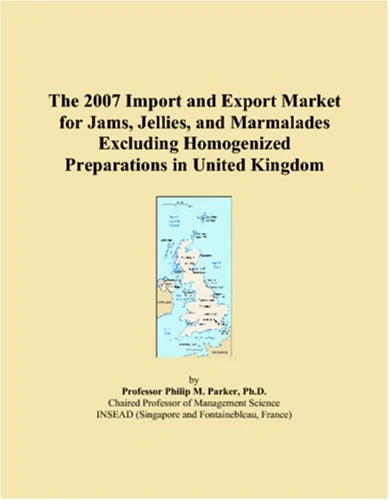 The 2007 Import and Export Market for Jams, Jellies, and Marmalades Excluding Homogenized Preparations in United Kingdom