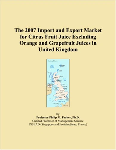 The 2007 Import and Export Market for Citrus Fruit Juice Excluding Orange and Grapefruit Juices in United Kingdom