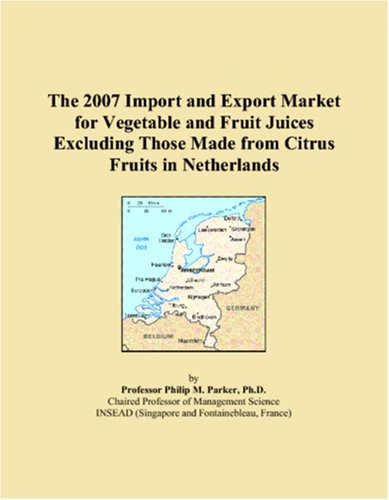 The 2007 Import and Export Market for Vegetable and Fruit Juices Excluding Those Made from Citrus Fruits in Netherlands