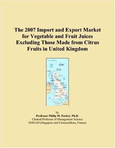 The 2007 Import and Export Market for Vegetable and Fruit Juices Excluding Those Made from Citrus Fruits in United Kingdom