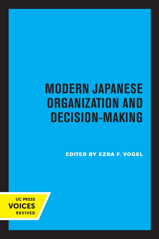 Modern Japanese Organization and Decision-Making - Image 1