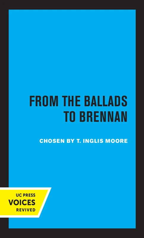 Poetry in Australia, Volume I: From the Ballads to Brennan: 1