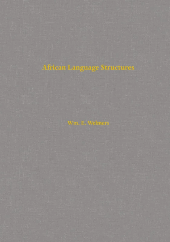 African Language Structures