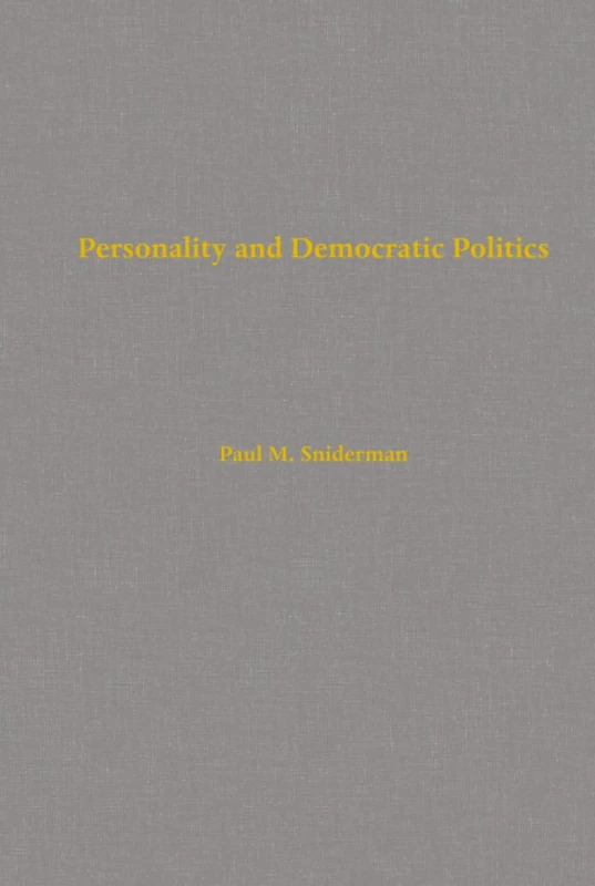 Personality and Democratic Politics