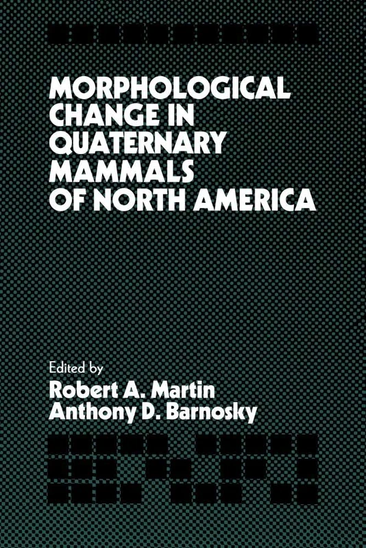 Morphological Change in Quaternary