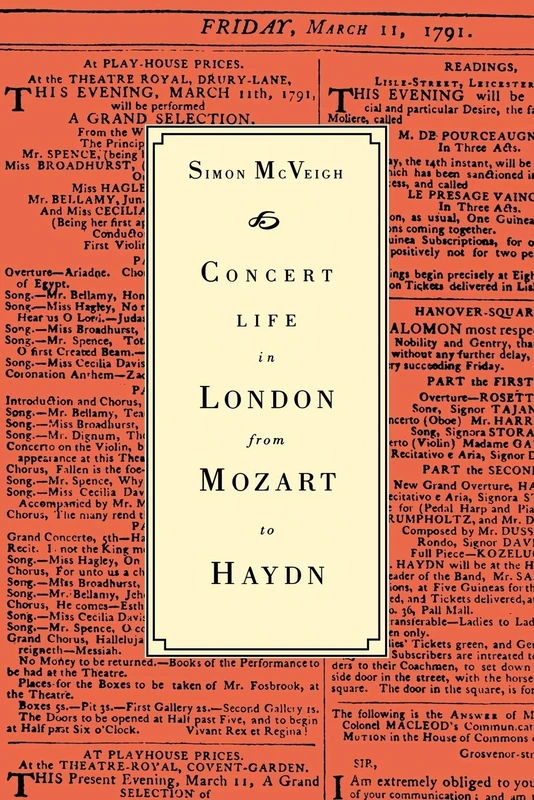 Concert Life in London from Mozart