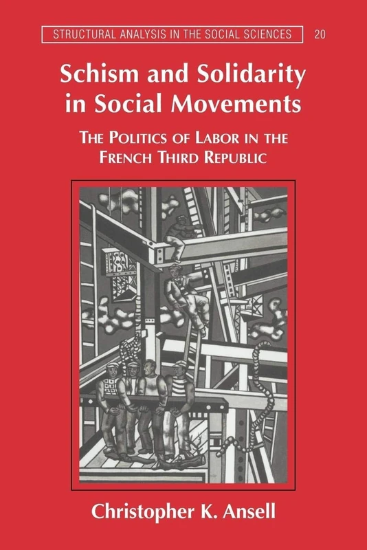 Schism Solidarity Social Movements: The Politics of Labor in the French Third Republic: 20 (Structural Analysis in the Social Sciences, Series Number 20)
