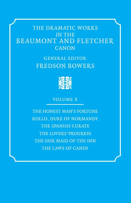The Dramatic Works in the Beaumont and Fletcher Canon - Image 1