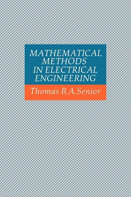 Mathematical Methods Elect Engineer