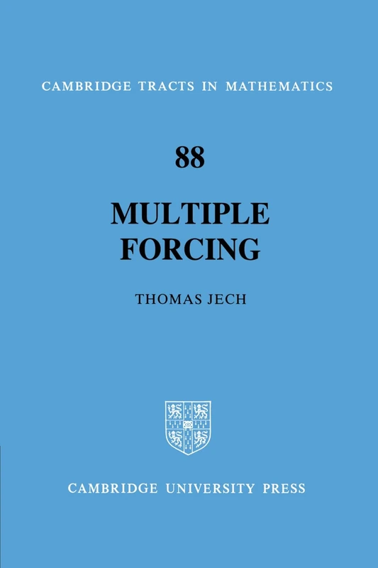 88 Multiple Forcing (Cambridge Tracts in Mathematics, Series Number 88) - Image 1