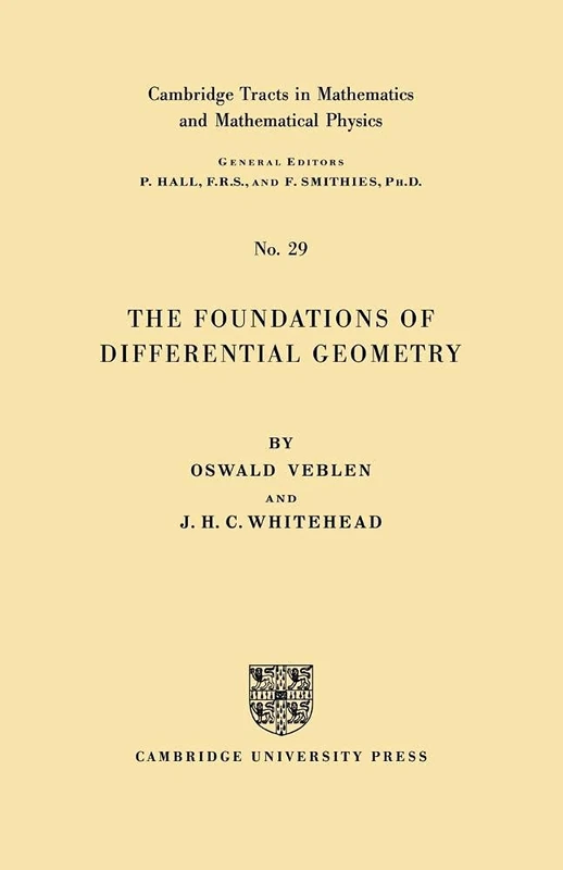 The Foundations of Differential Geometry (Cambridge Tracts in Mathematics (Paperback)) - Image 1