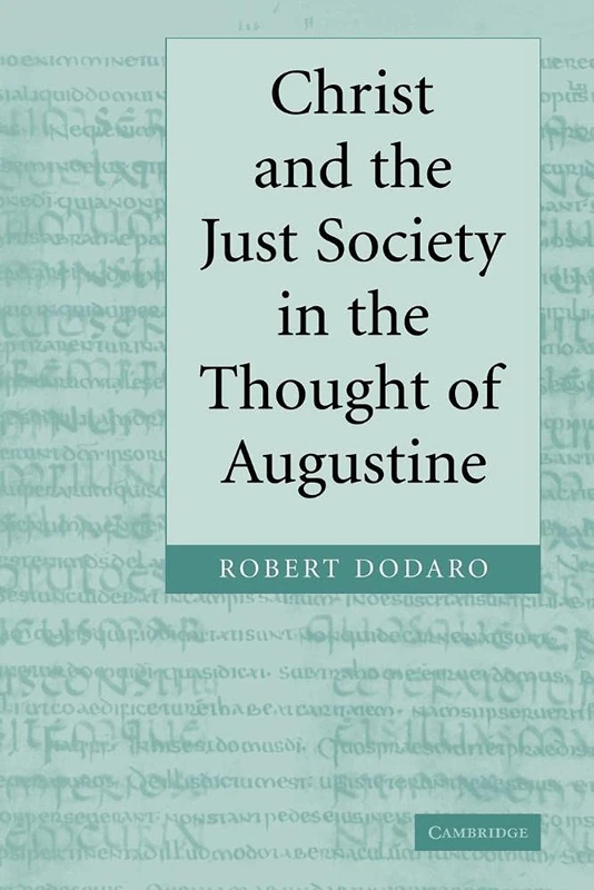 Christ Society Thought Augustine: 0