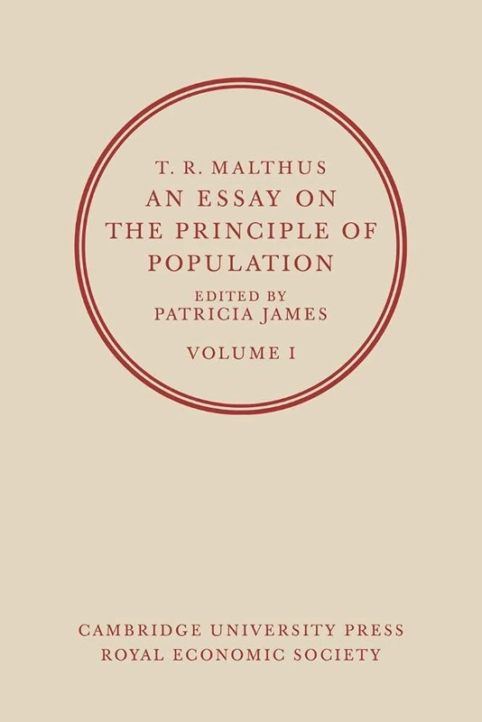 Malthus: Essay Prin Population v1: Volume 1
