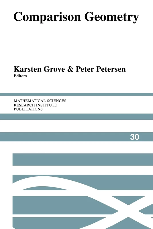 Comparison Geometry: 30 (Mathematical Sciences Research Institute Publications, Series Number 30)