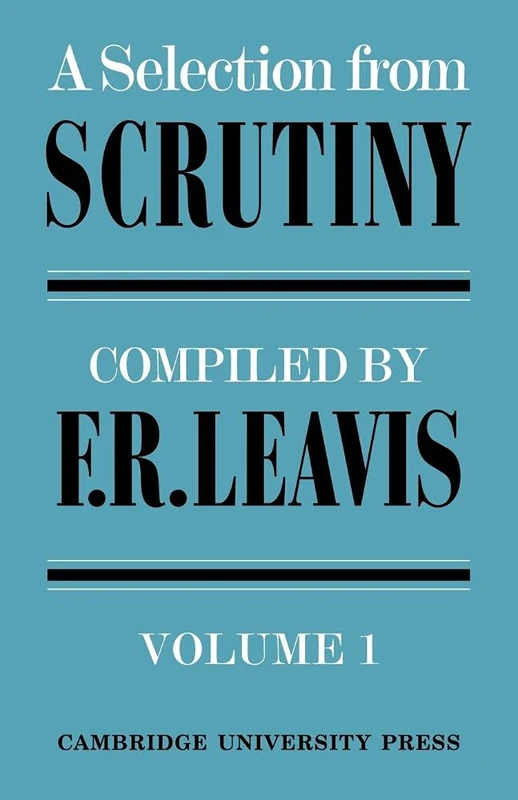 Leavis: Scrutiny Selections v1: 0