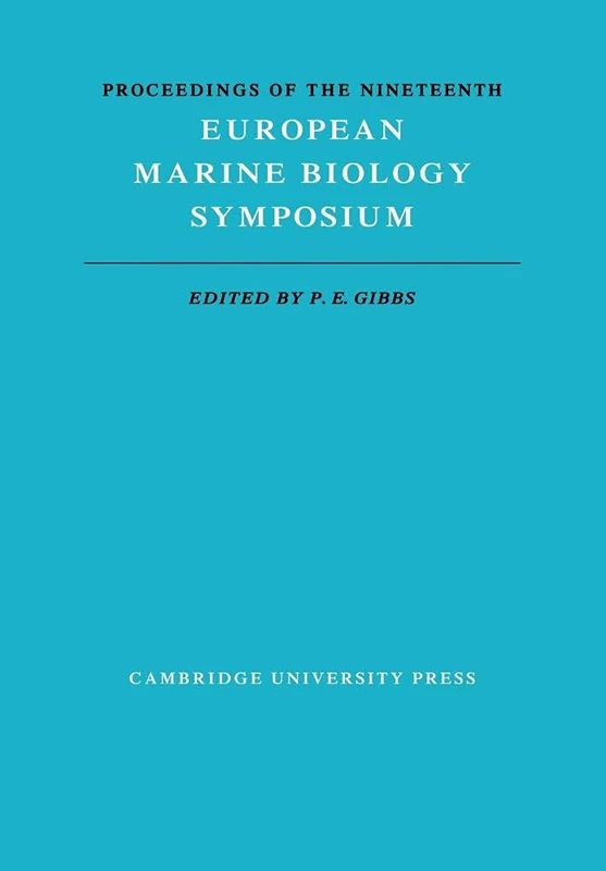 Proceedings of the Nineteenth European Marine Biology Symposium