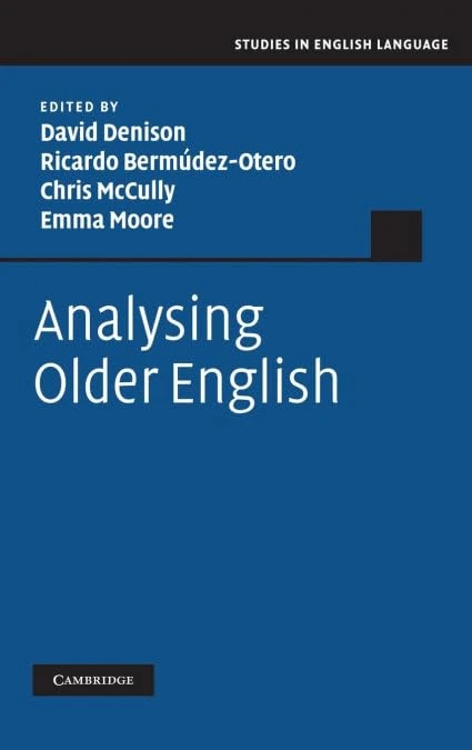 Analysing Older English (Studies in English Language)