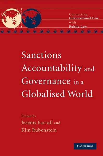 Cambridge Sanctions, Accountability and Governance Book