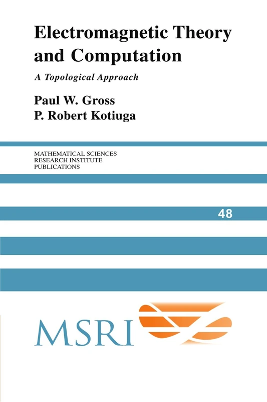 Electromagnetic Theory and Computation: A Topological Approach: 48 (Mathematical Sciences Research Institute Publications, Series Number 48)