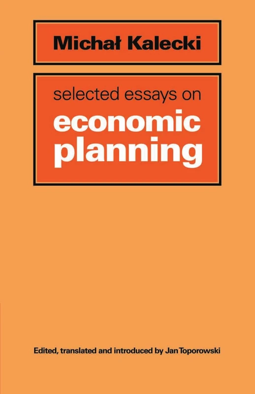 Selected Essays on Economic Planning - Image 1