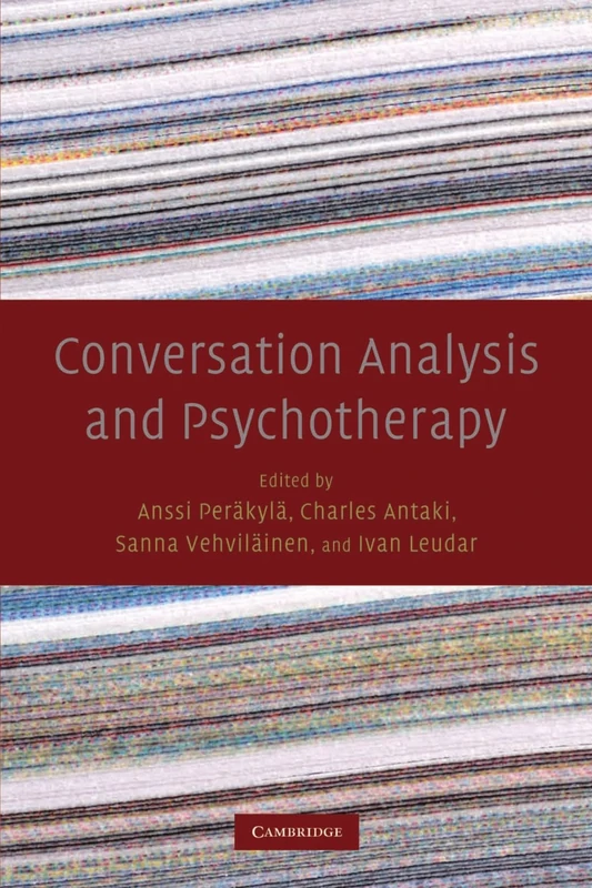Conversation Analysis and Psychotherapy