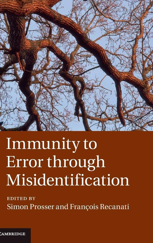 Immunity to Error through Misidentification: New Essays - Image 1