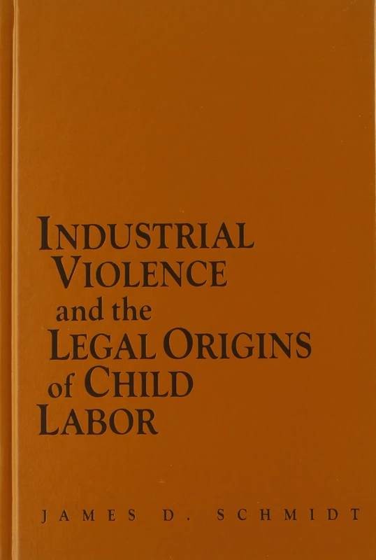 Industrial Violence and the Legal Origins of Child Labor (Cambridge Historical Studies in American Law and Society)