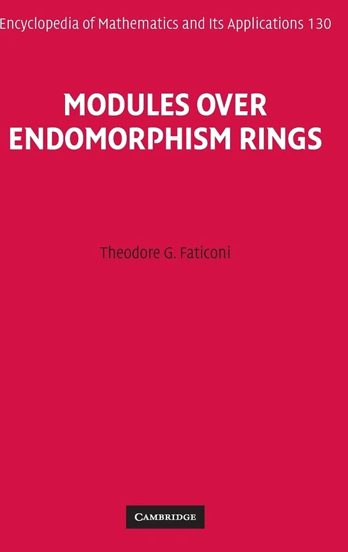 Cambridge University Press - Modules over Endomorphism Rings 130