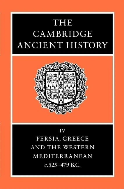 The Cambridge Ancient History: Volume 4