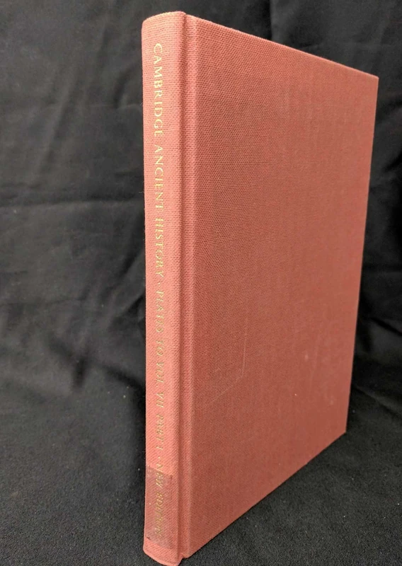 The Cambridge Ancient History: Plates to Volume 7, Part 1: 01