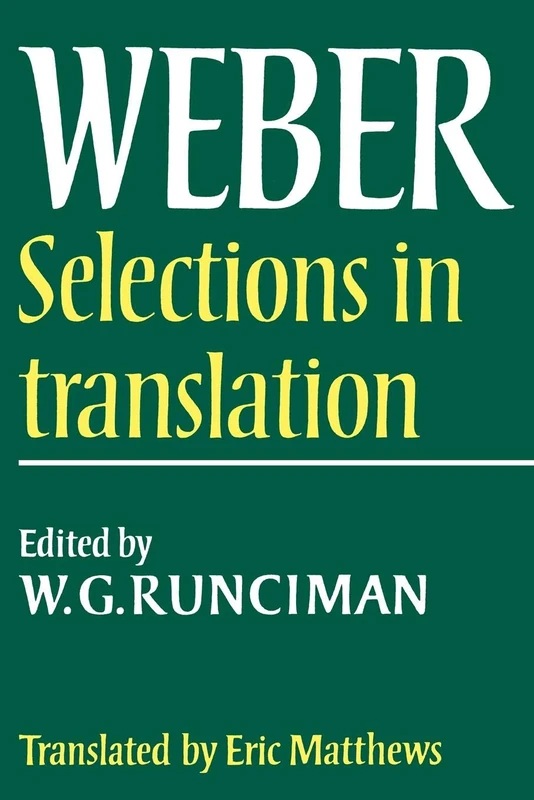 Max Weber: Selections in Translation - Image 1