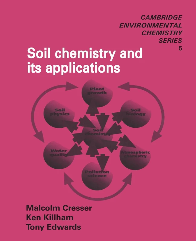 Soil Chemistry and its Applications: 5 (Cambridge Environmental Chemistry Series, Series Number 5)